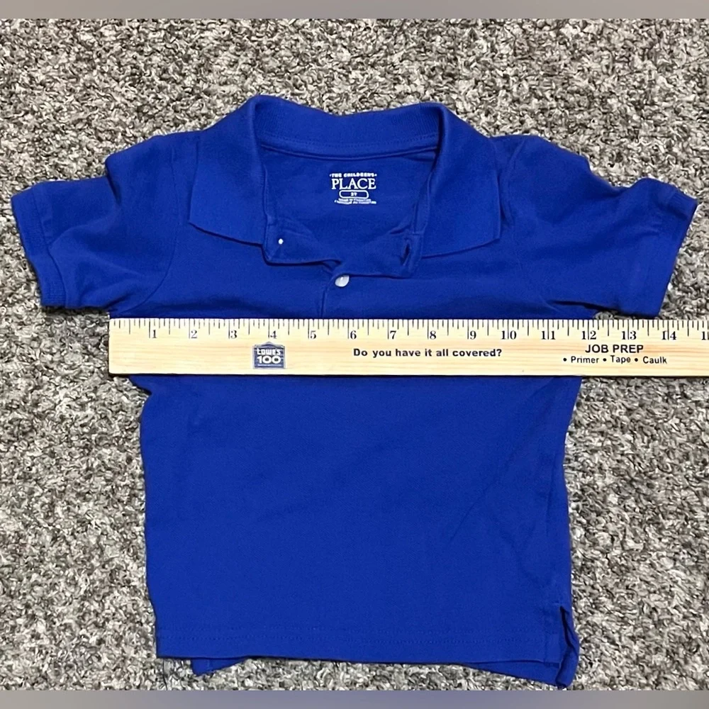 The Children's Place Toddler Uniform Soft Pique Short Sleeve Polo! Size 2T.